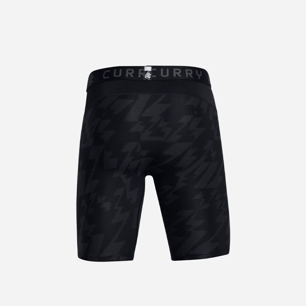 Under Armour - Quần ngắn ống ôm nam Heatgear Printed Basketball