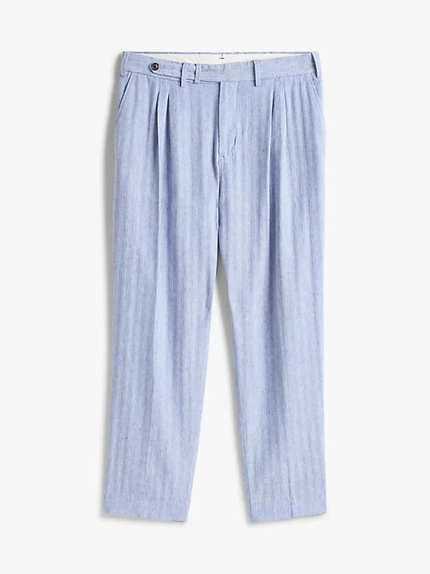 Tommy Hilfiger - Quần dài nam Smart Casual Herringbone Wide Leg Trousers