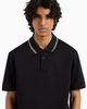 Armani Exchange - Áo thun có cổ nam AX Regular Fit Polo Shirt