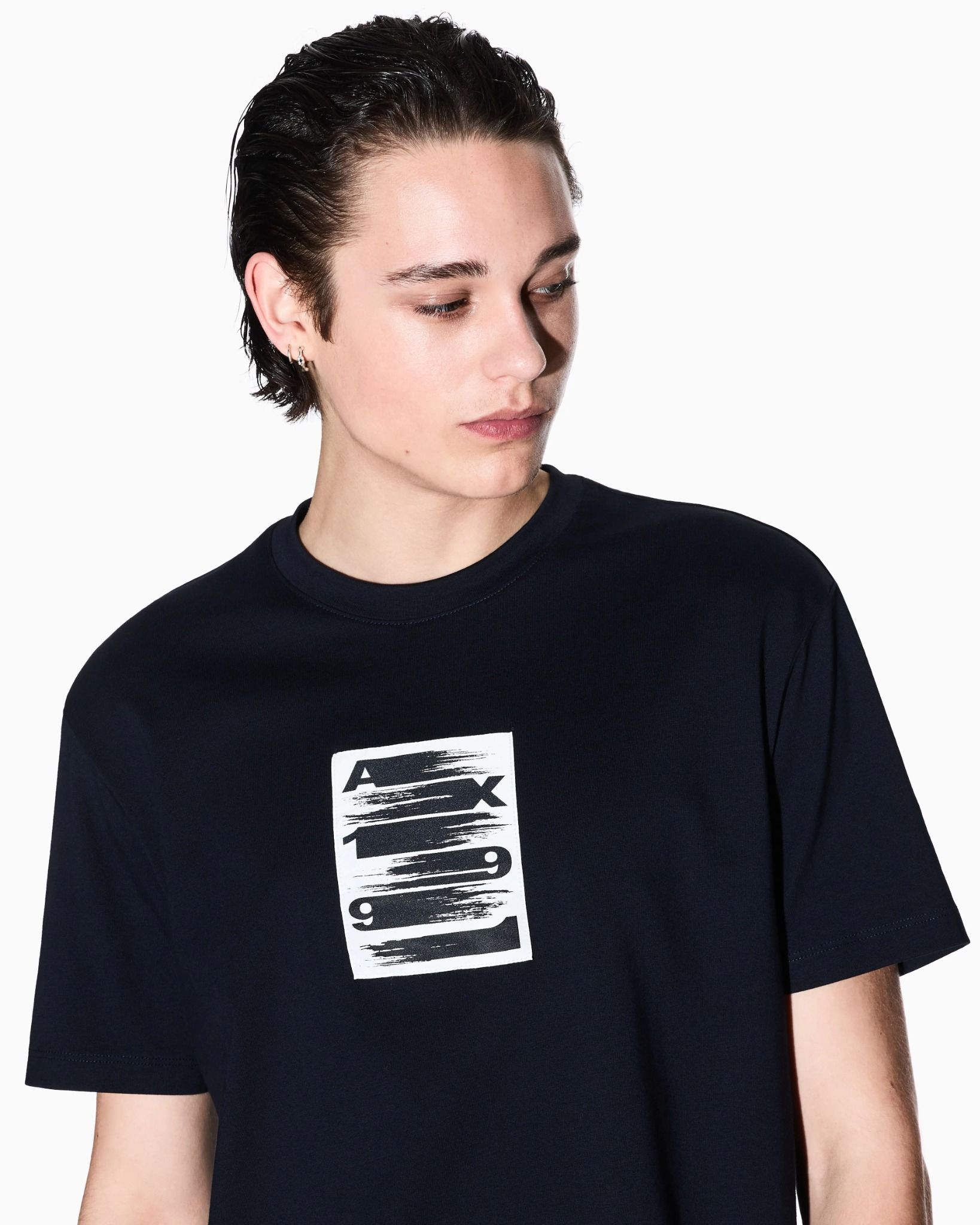 Armani Exchange - Áo thun thời trang nam AX Premium Cotton Men's T-Shirt