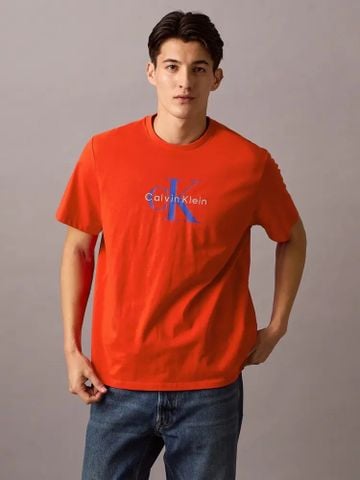 Calvin Klein - Áo thun thời trang CK nam Premium Hero Monologo Tee