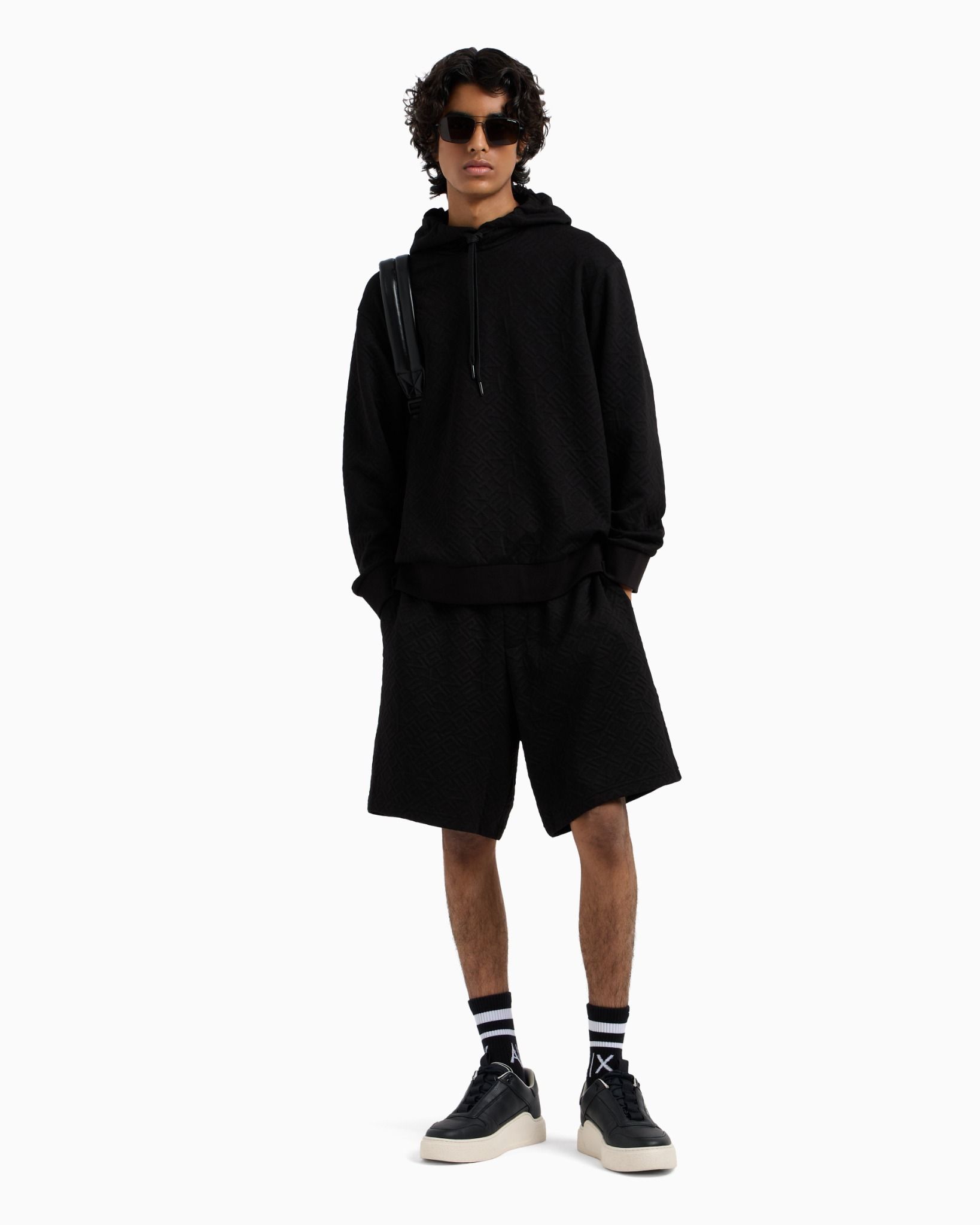 Armani Exchange - Quần short nam Ax Midi Premium Shorts