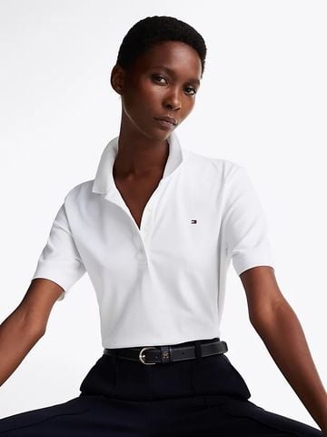Tommy Hilfiger - Áo polo tay ngắn nữ 1985 Collection Regular Fit Polo Shirt - 2