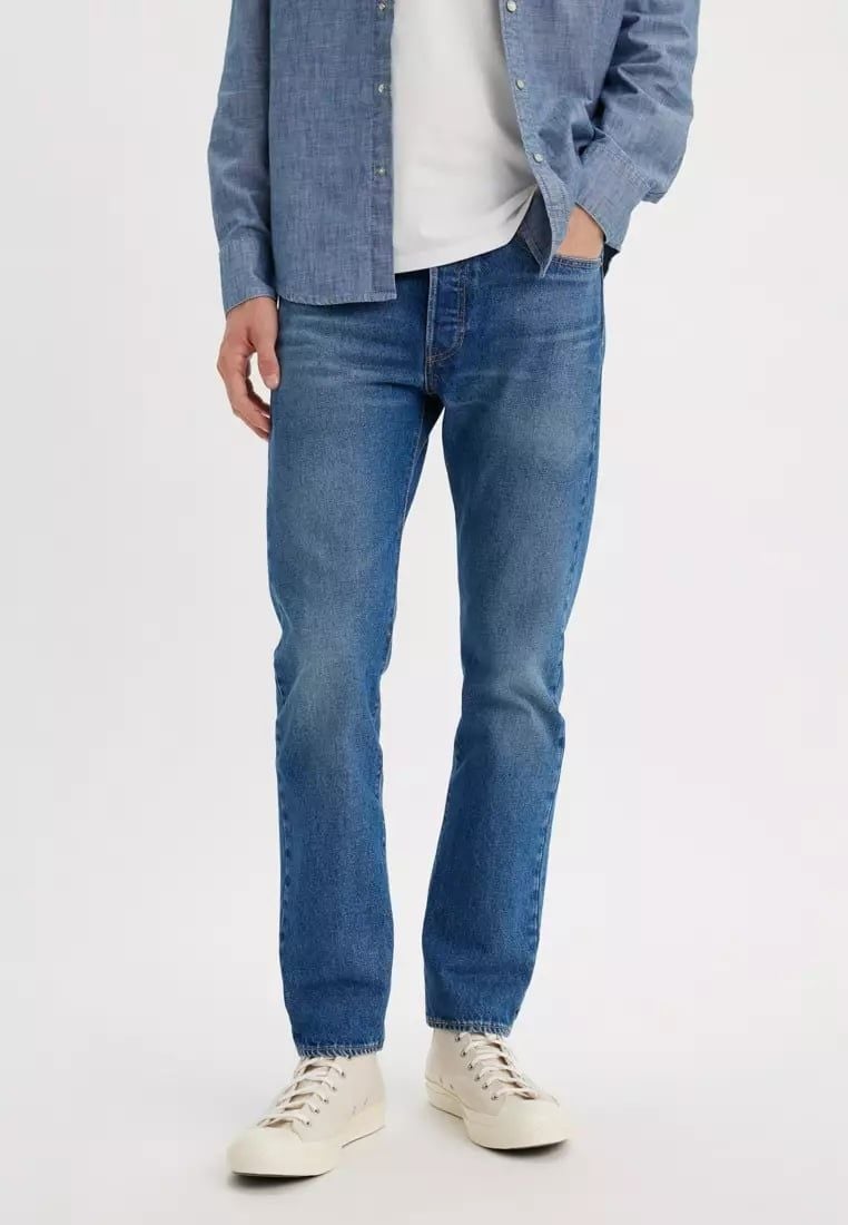 Levi's - Quần jeans dài nam Men's 501® Slim Taper Jeans