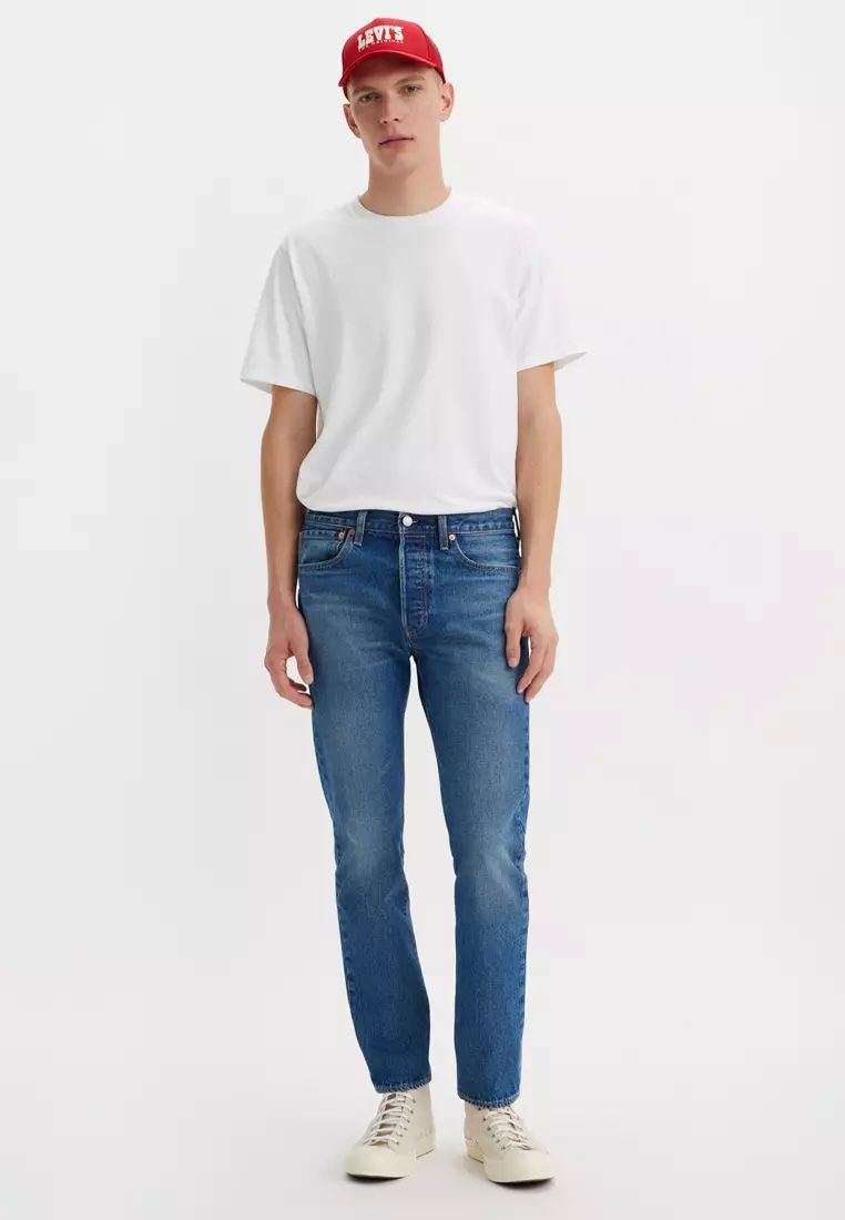 Levi's - Quần jeans dài nam Men's 501® Slim Taper Jeans