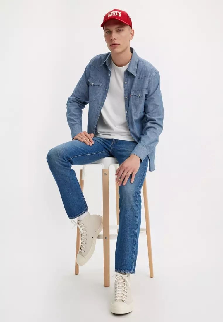 Levi's - Quần jeans dài nam Men's 501® Slim Taper Jeans