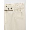 Mango - Quần dài nữ Trousers White Camila