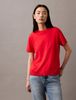 Calvin Klein - Áo thun tay ngắn nữ CK Silk Touch Mockneck Tee