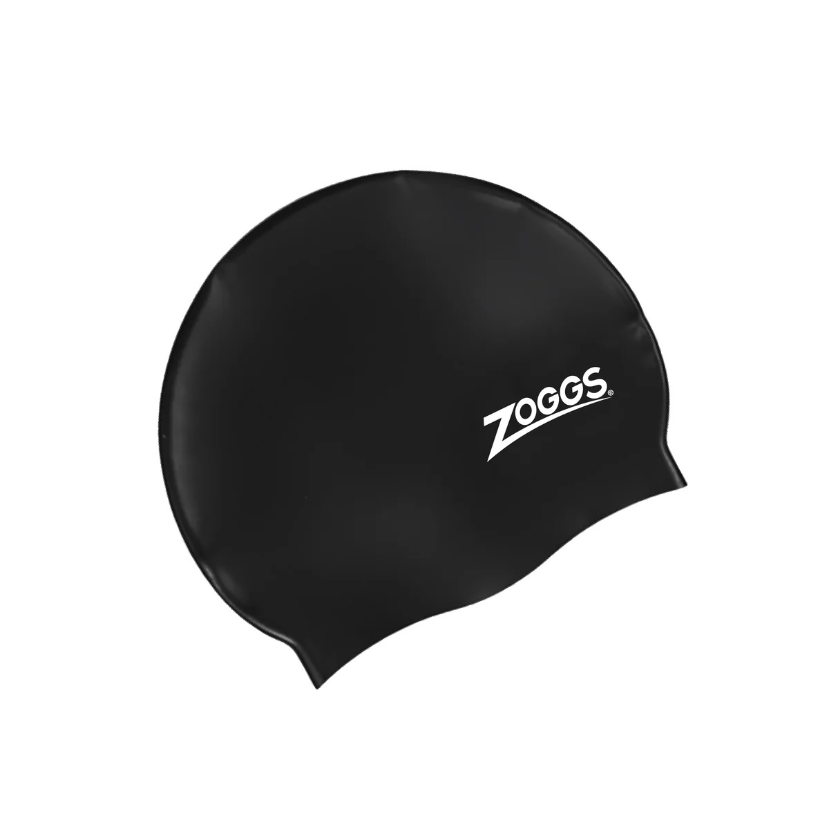 Zoggs - Nón bơi nam nữ Silicone Cap-Plain Swimming - Đen