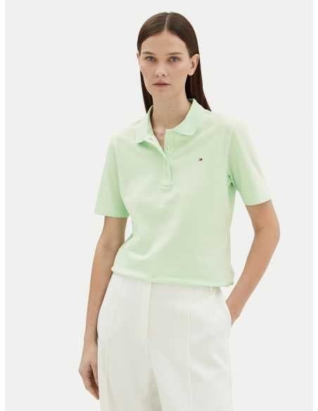 Tommy Hilfiger - Áo polo tay ngắn nữ 1985 Regular Pique Polo