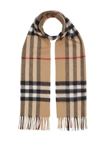 Burberry - Khăn choàng nam nữ The Classic Check cashmere scarf