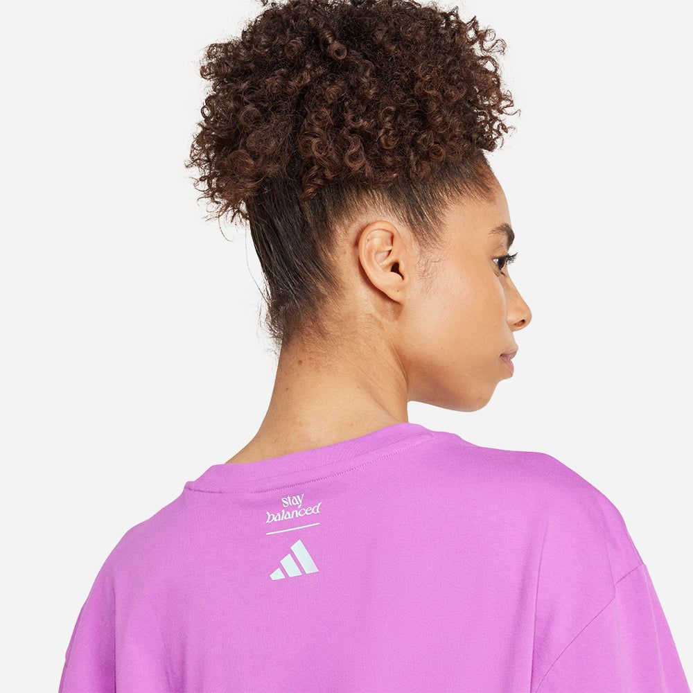 adidas - Áo thun Nữ Yoga Stay Balanced Graphic T-Shirt Training