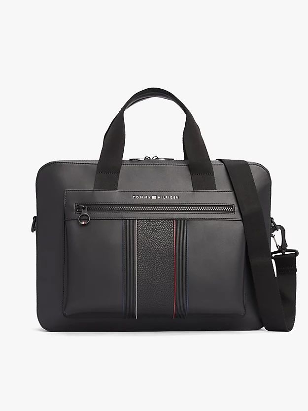 Tommy Hilfiger - Túi xách công sở nam Metal Logo Laptop Bag