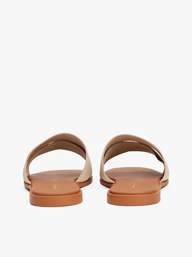 Tommy Hilfiger - Dép quai ngang nữ Webbing Woven Logo Strap Mules