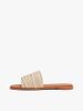 Tommy Hilfiger - Dép quai ngang nữ Webbing Woven Logo Strap Mules