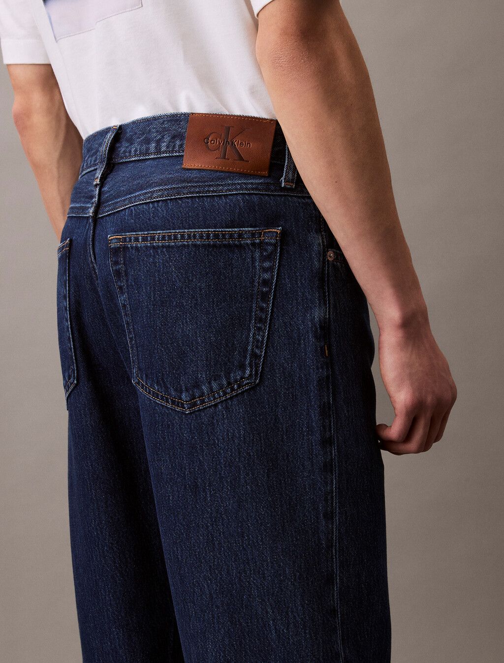 Calvin Klein - Quần jeans dài nam CK Straight 90s Jeans