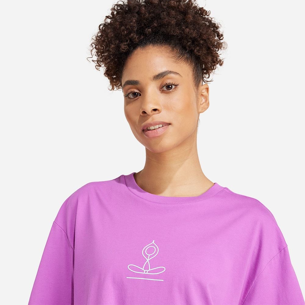 adidas - Áo thun Nữ Yoga Stay Balanced Graphic T-Shirt Training