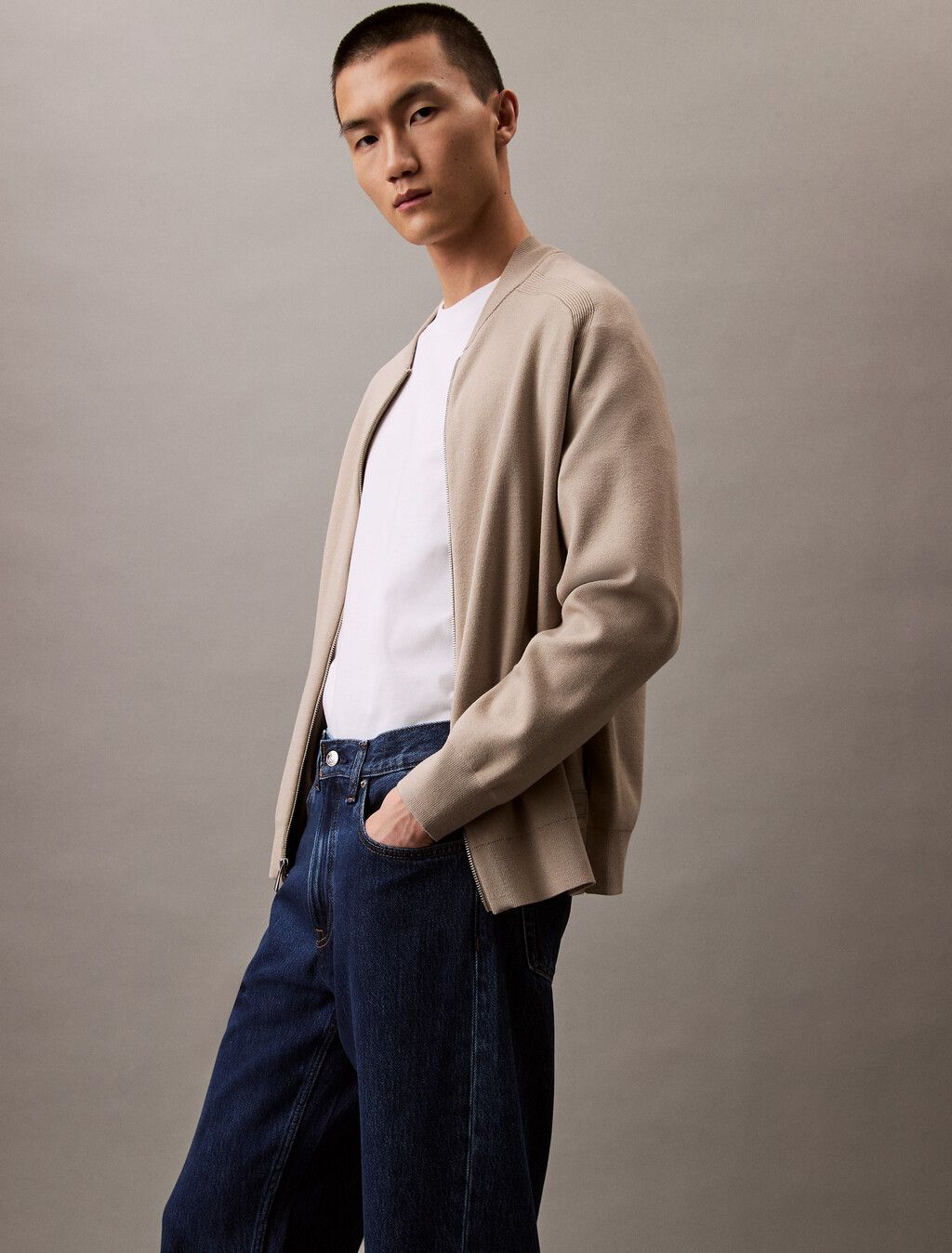 Calvin Klein - Quần jeans dài nam CK Straight 90s Jeans