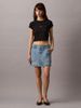 Calvin Klein - Váy jeans CK nữ Denim Utility Skirt Lightweight Blue Washed Jean