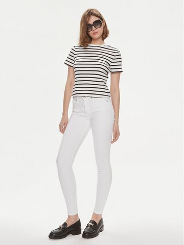 Tommy Hilfiger - Áo tay ngắn nữ Slim Crew Neck T-Shirt