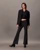 Calvin Klein - Áo polo tay dài CK nữ Rib Knit Slim Polo