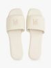 Tommy Hilfiger - Dép quai ngang nữ TH Monogram Leather Mules