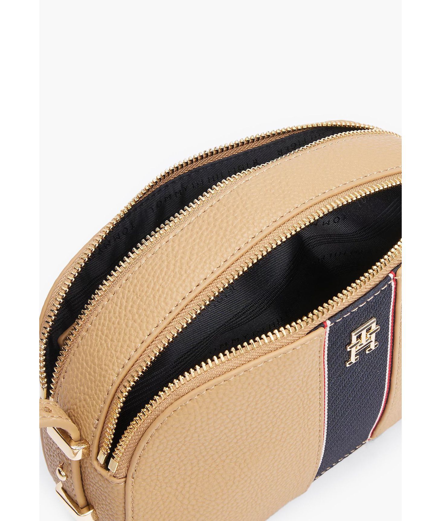 Tommy Hilfiger - Túi đeo chéo nữ Women's Beige TH Legacy Camera Bag