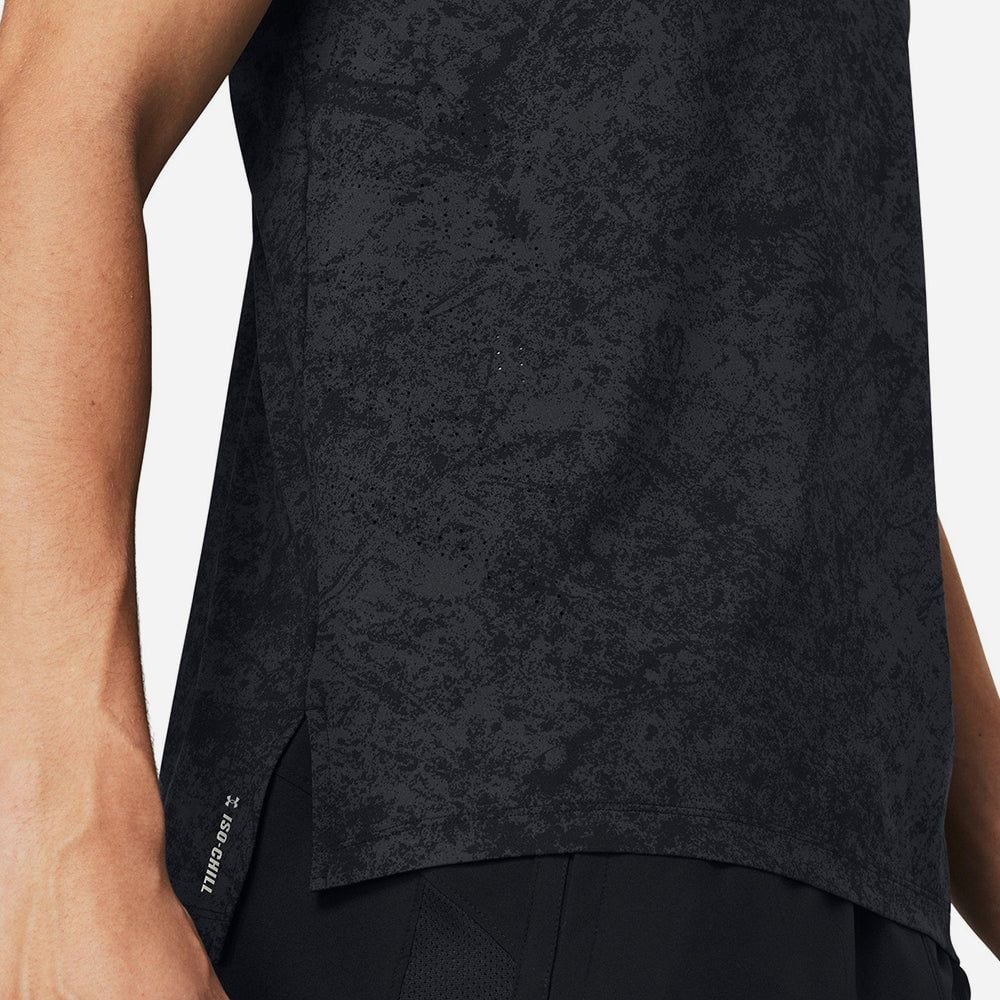 Under Armour - Áo thun ba lỗ nam Launch Elite Printed Singlet Running