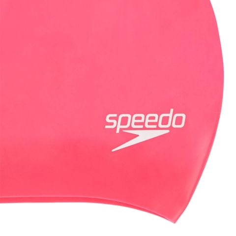 Speedo - Nón bơi nam nữ Long Hair Cap Au Pink Swimming - 2