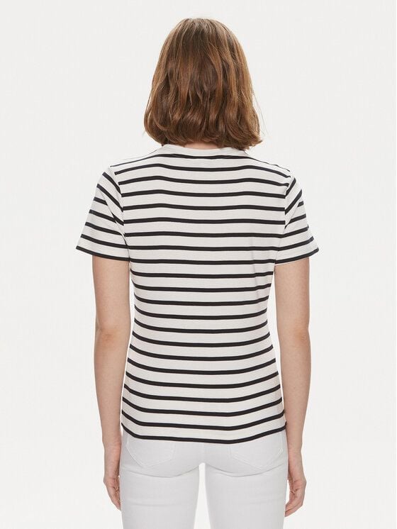 Tommy Hilfiger - Áo tay ngắn nữ Slim Crew Neck T-Shirt