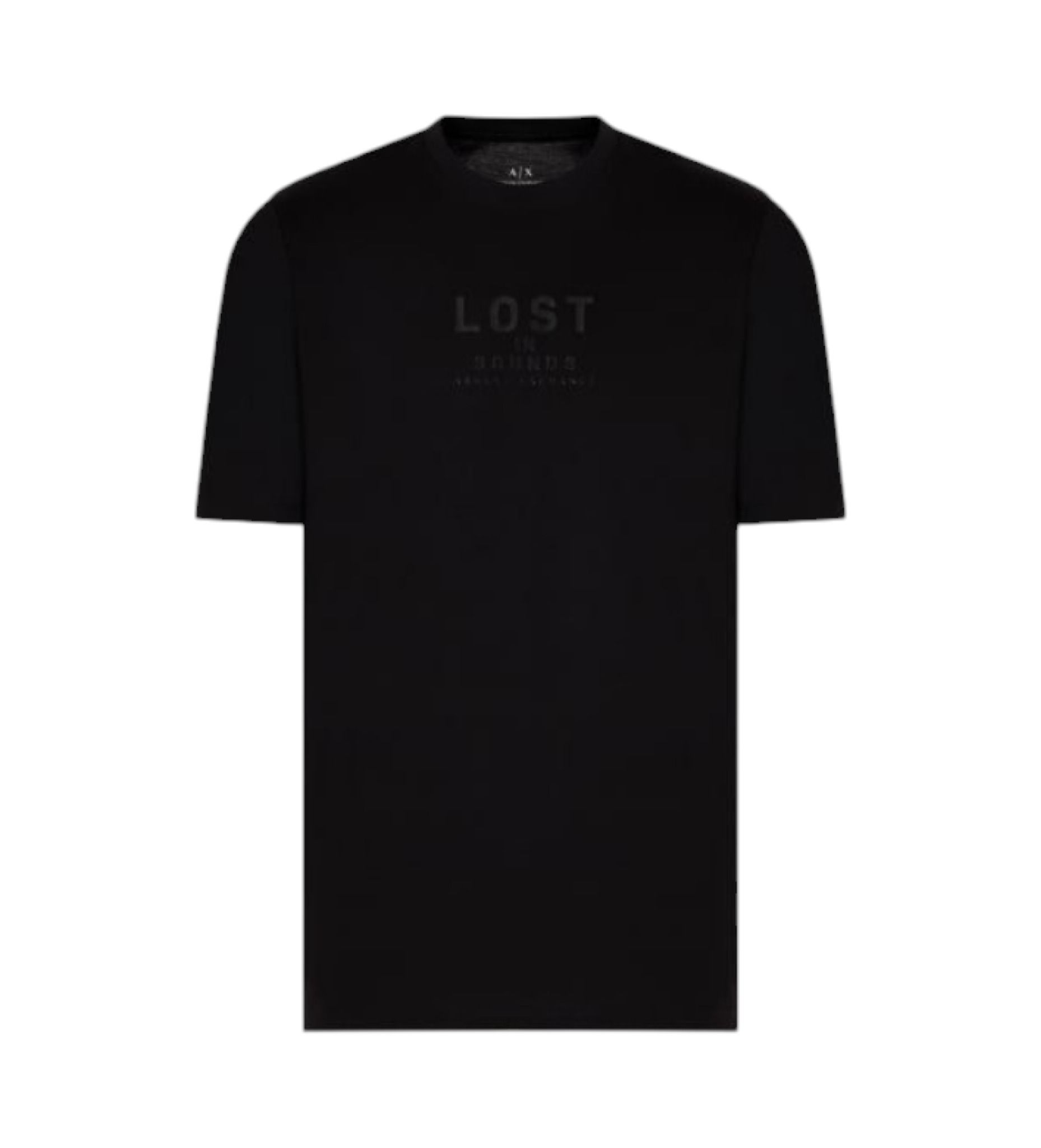 Armani Exchange - Áo phông thời trang nam Ax Exchange T-shirt round neck black