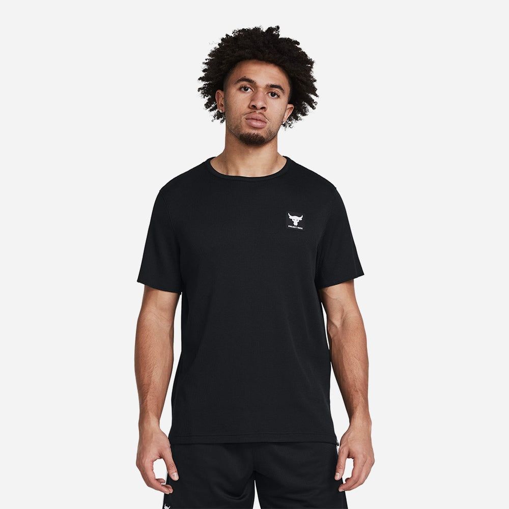 Under Armour - Áo tay ngắn nam Project Rock Authentic Short Sleeve Crew T-Shirt