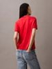 Calvin Klein - Áo thun tay ngắn nữ CK Silk Touch Mockneck Tee