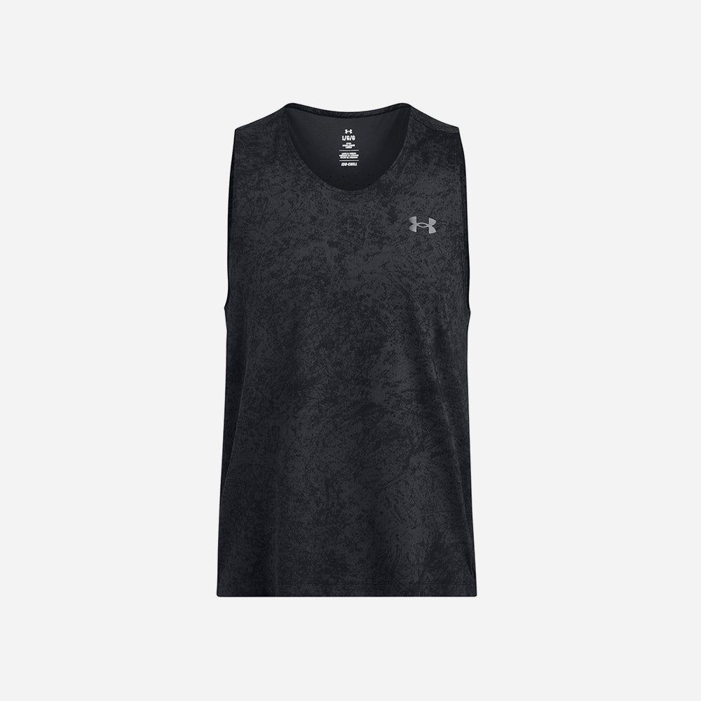 Under Armour - Áo thun ba lỗ nam Launch Elite Printed Singlet Running