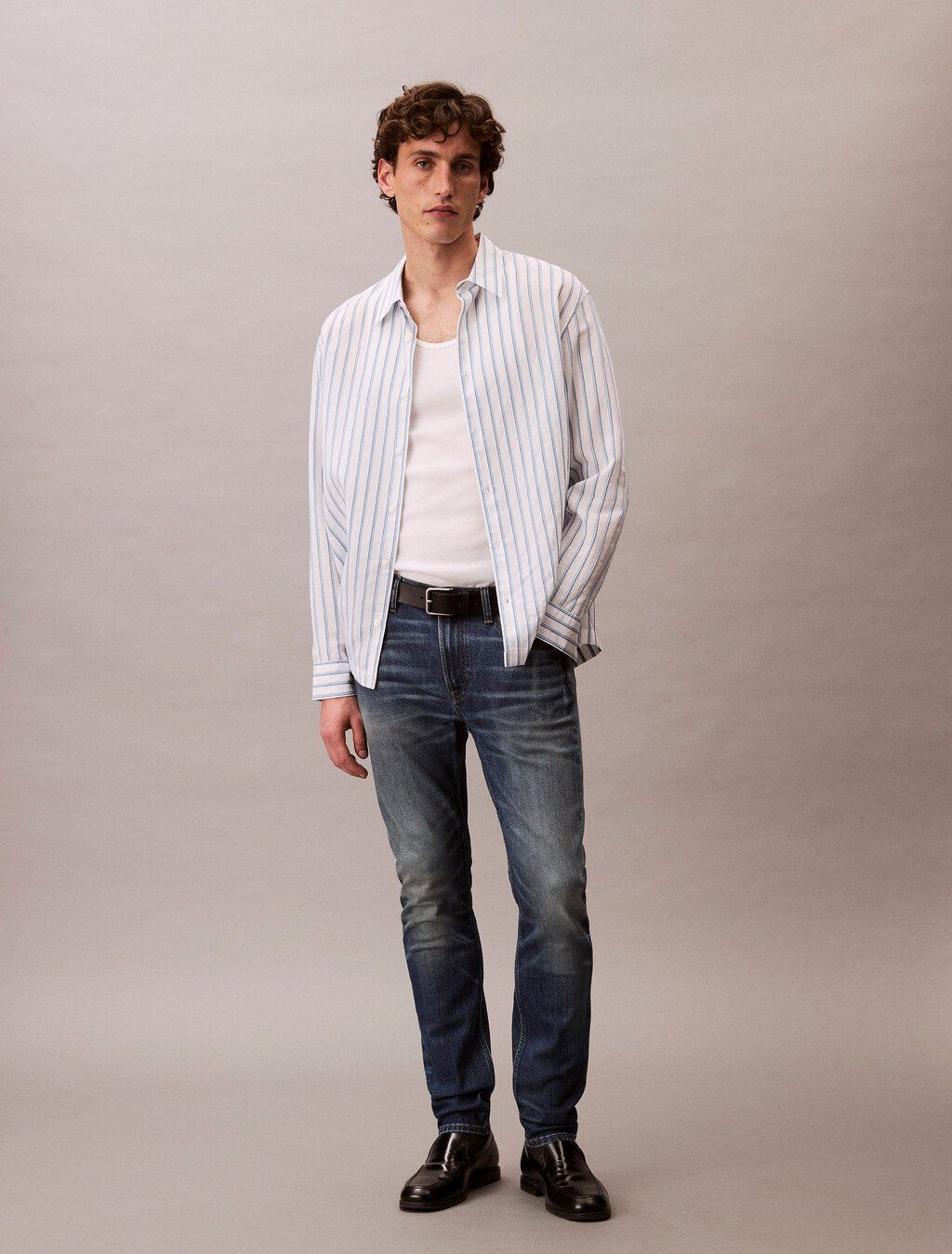 Calvin Klein - Quần jeans dài nam CK 37.5 Slim Taper Jeans