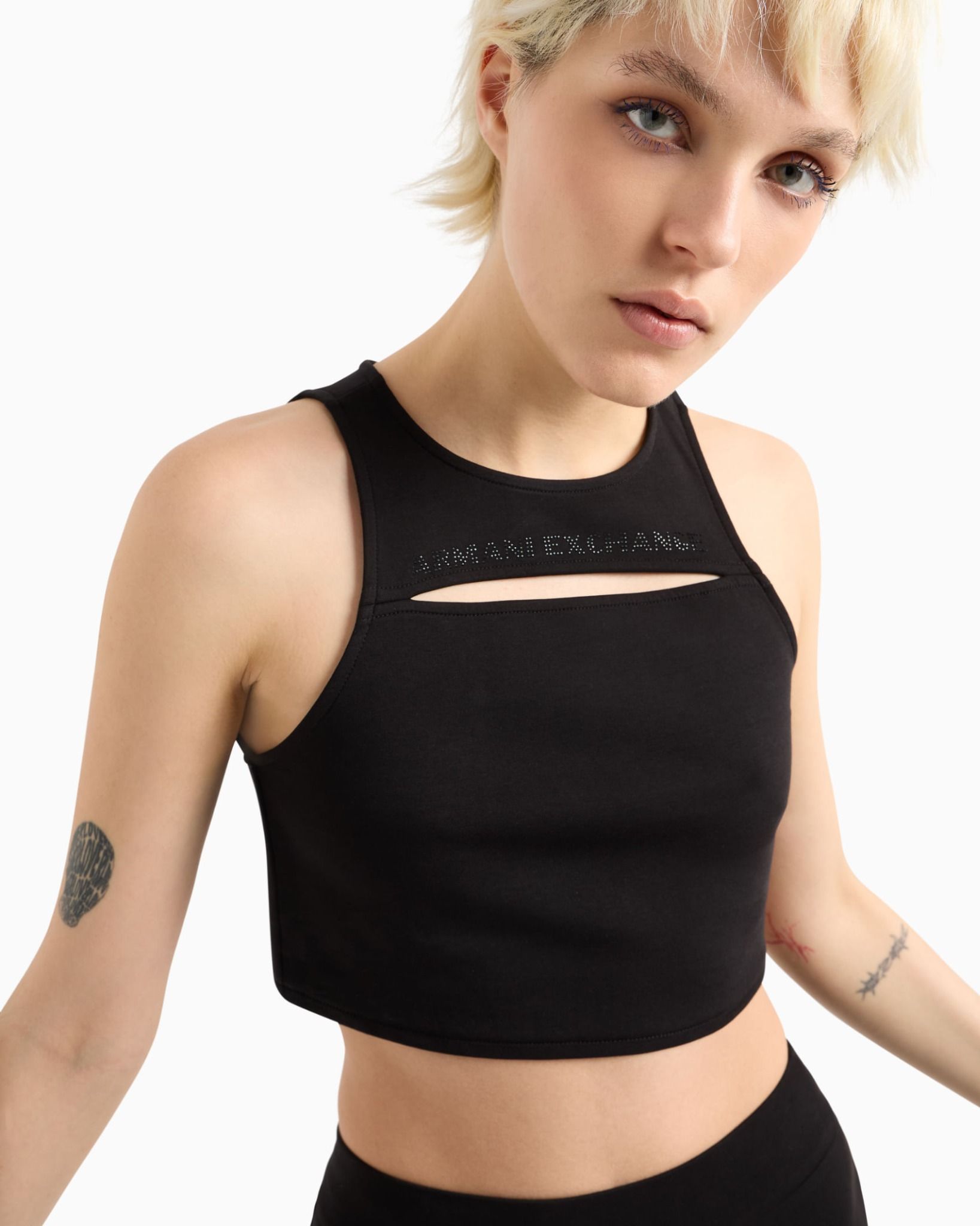 Armani Exchange - Áo thời trang nữ AX Women's Jersey Top