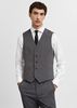 Mango - Áo gi lê nam Slim-fit suit waistcoat