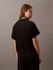 Calvin Klein - Áo thun tay ngắn nữ CK Cropped Monogram T-shirt