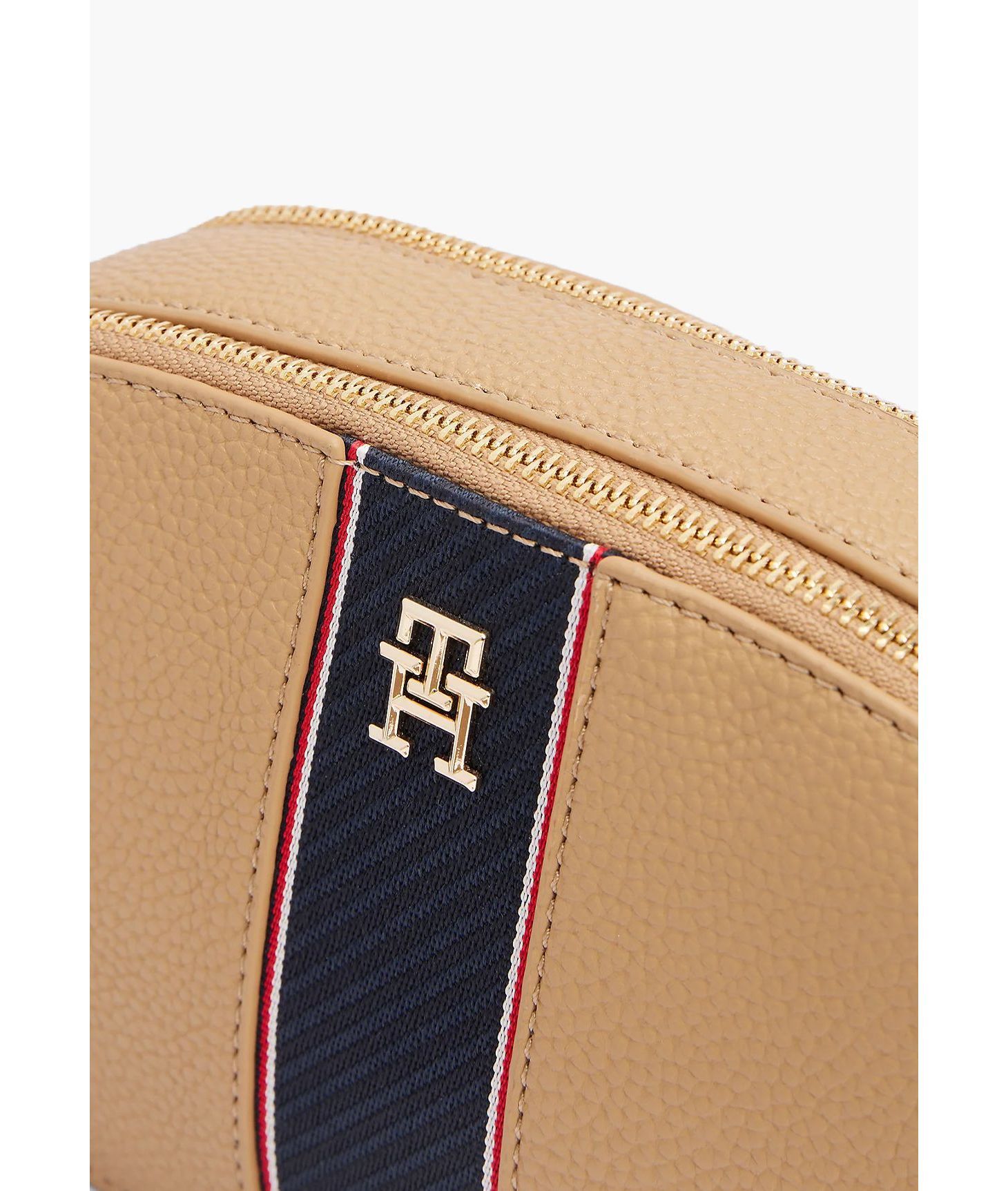 Tommy Hilfiger - Túi đeo chéo nữ Women's Beige TH Legacy Camera Bag