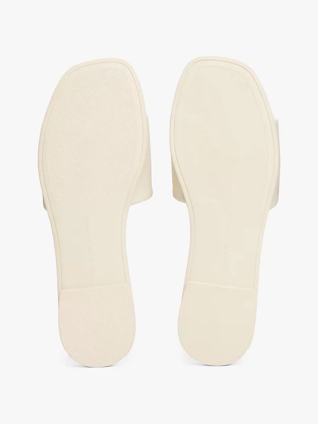 Tommy Hilfiger - Dép quai ngang nữ TH Monogram Leather Mules