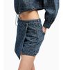 Armani Exchange - Váy ngắn nữ Ax Mini skirt blue monogrammed trousers