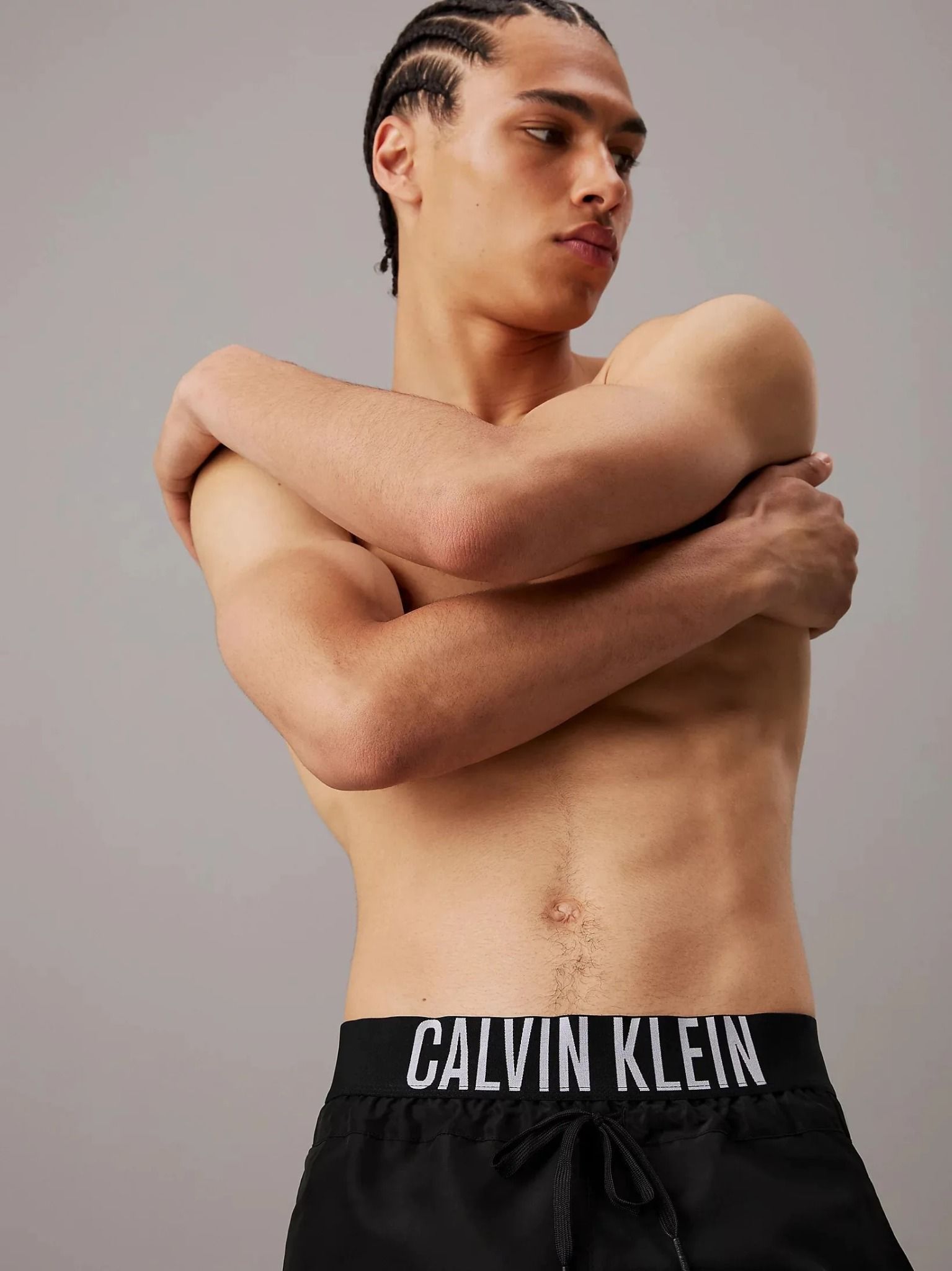 Calvin Klein - Quần bơi CK nam Double Swim Short Waist