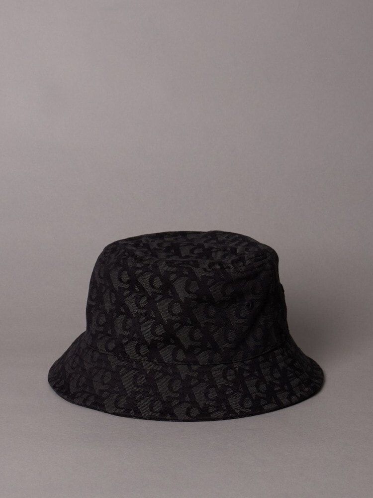 Calvin Klein - Nón rộng vành CK nữ Logo Jacquard Bucket Hat