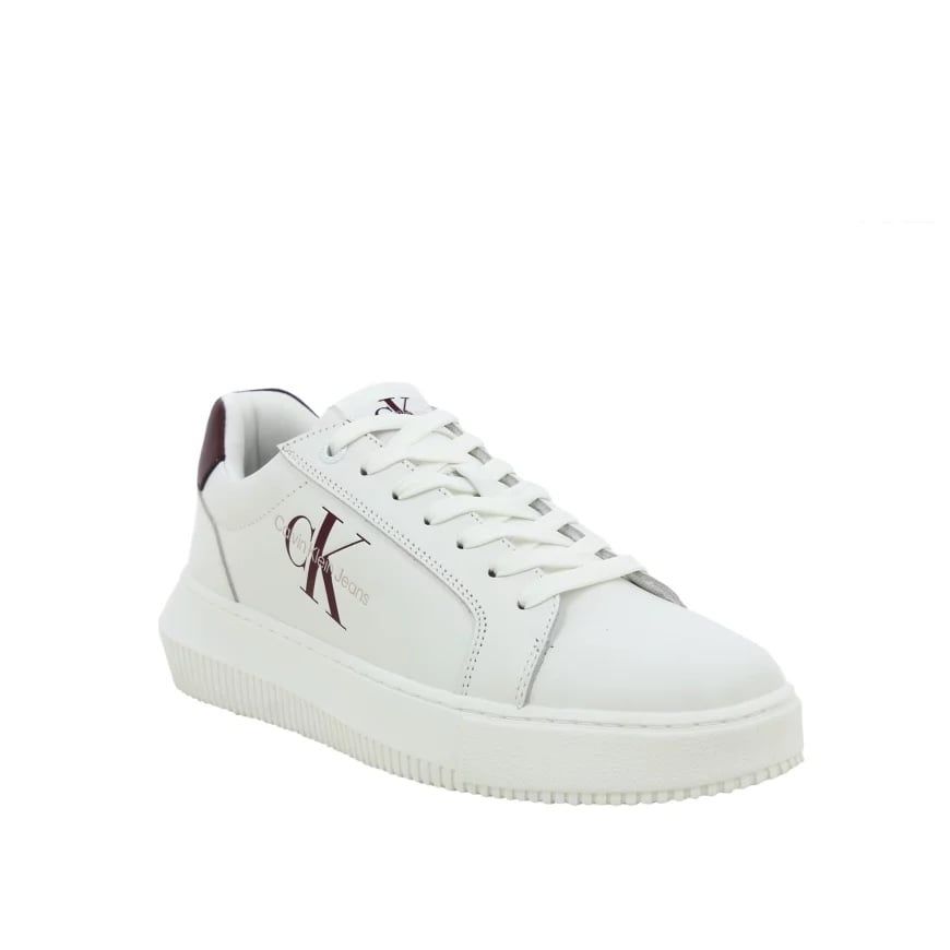 Calvin Klein - Giày CK nữ Chunky Cupsole Mono Leather Shoes