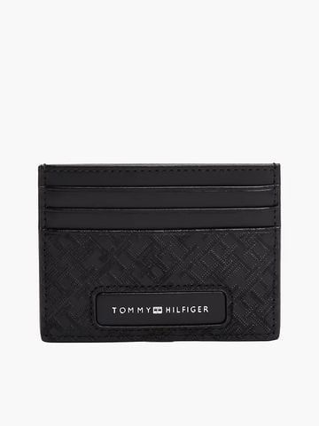 Tommy Hilfiger - Ví đựng thẻ nam TH Monogram Leather Card Holder