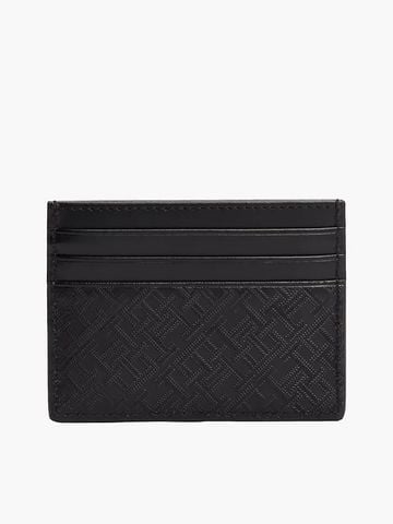 Tommy Hilfiger - Ví đựng thẻ nam TH Monogram Leather Card Holder