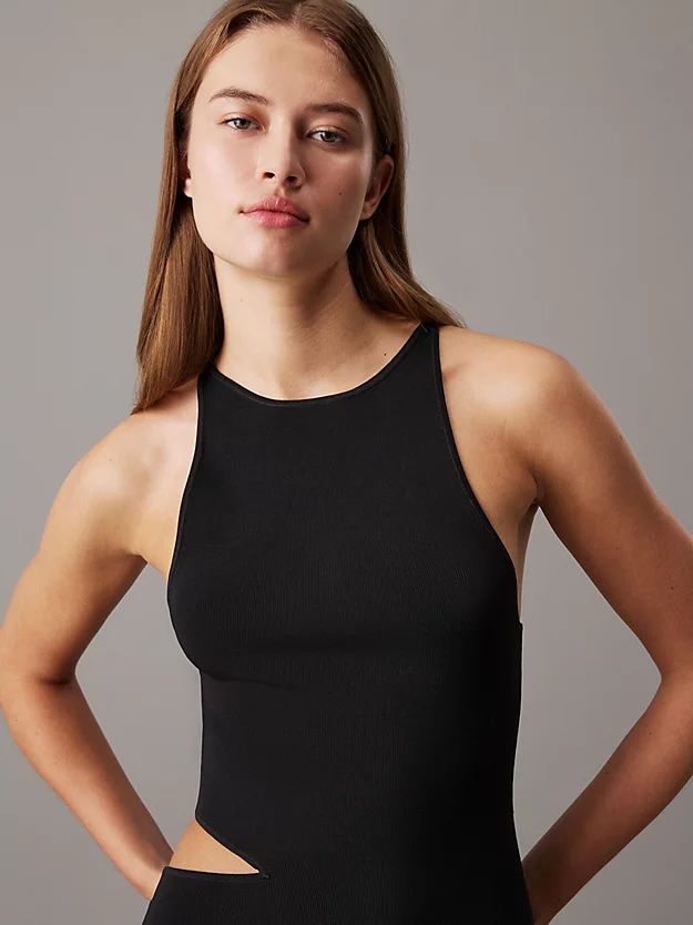 Calvin Klein - Đầm CK nữ Slim Cut Out Jumper Dress - Mua Calvin Klein - Đầm CK nữ Slim Cut Out Jumper Dress - Mua