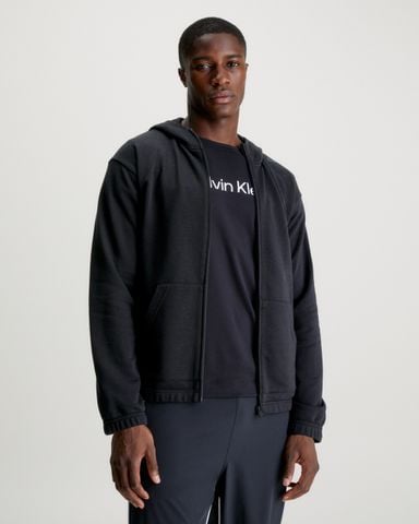 Calvin Klein - Áo khoác thể thao nam Cotton Terry Hoodie