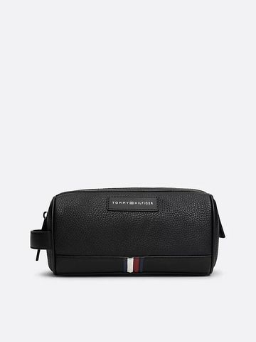 Tommy Hilfiger Túi cầm tay nam TH Business Pebble Grain Washbag