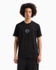 Armani Exchange - Áo phông thời trang nam AX Black Round T-Shirt